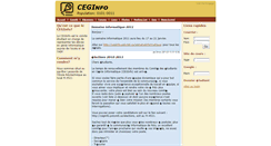 Desktop Screenshot of old.ceginfo.polymtl.ca