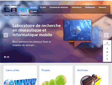 Tablet Screenshot of larim.polymtl.ca