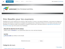 Tablet Screenshot of moodlequiz.polymtl.ca