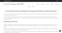 Desktop Screenshot of langues.aep.polymtl.ca