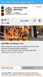 Mobile Screenshot of polymtl.ca