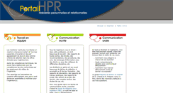 Desktop Screenshot of hpr.polymtl.ca
