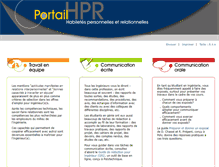 Tablet Screenshot of hpr.polymtl.ca
