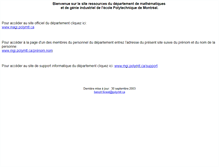 Tablet Screenshot of mgi.polymtl.ca