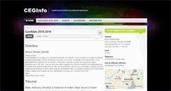 Desktop Screenshot of ceginfo.polymtl.ca